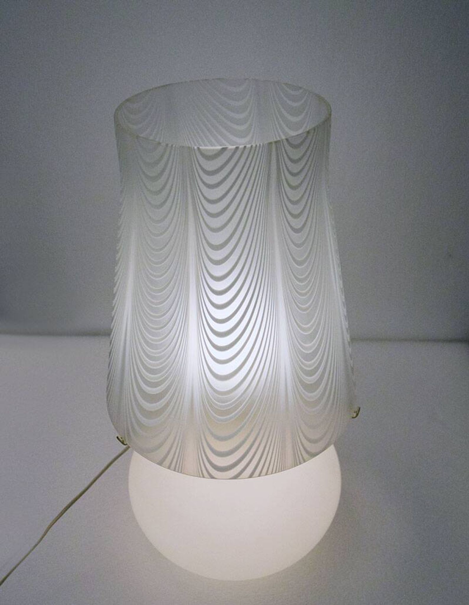 Large Murano glass table lamp Fenicio, 1950s