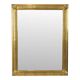 Miroir Deknudt en or Hollywood Regency biseauté 92 cm