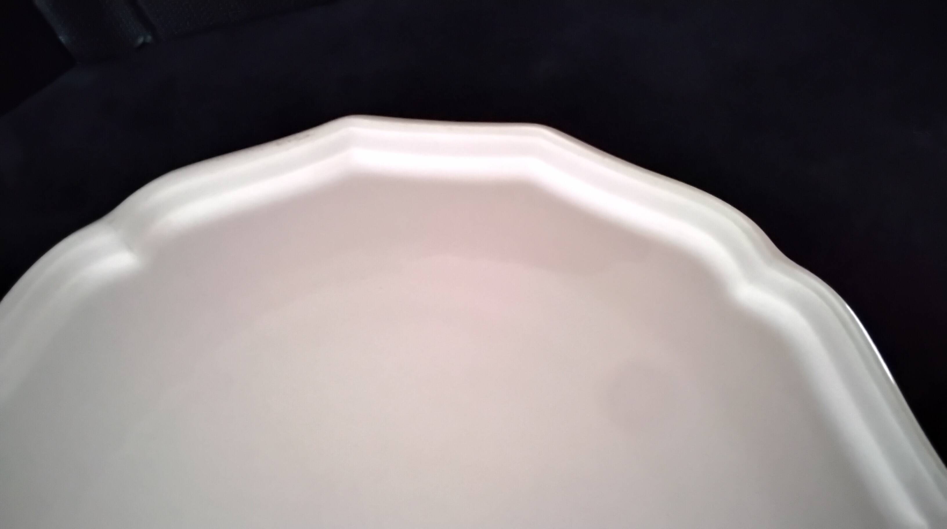 Salins earthenware cake plate