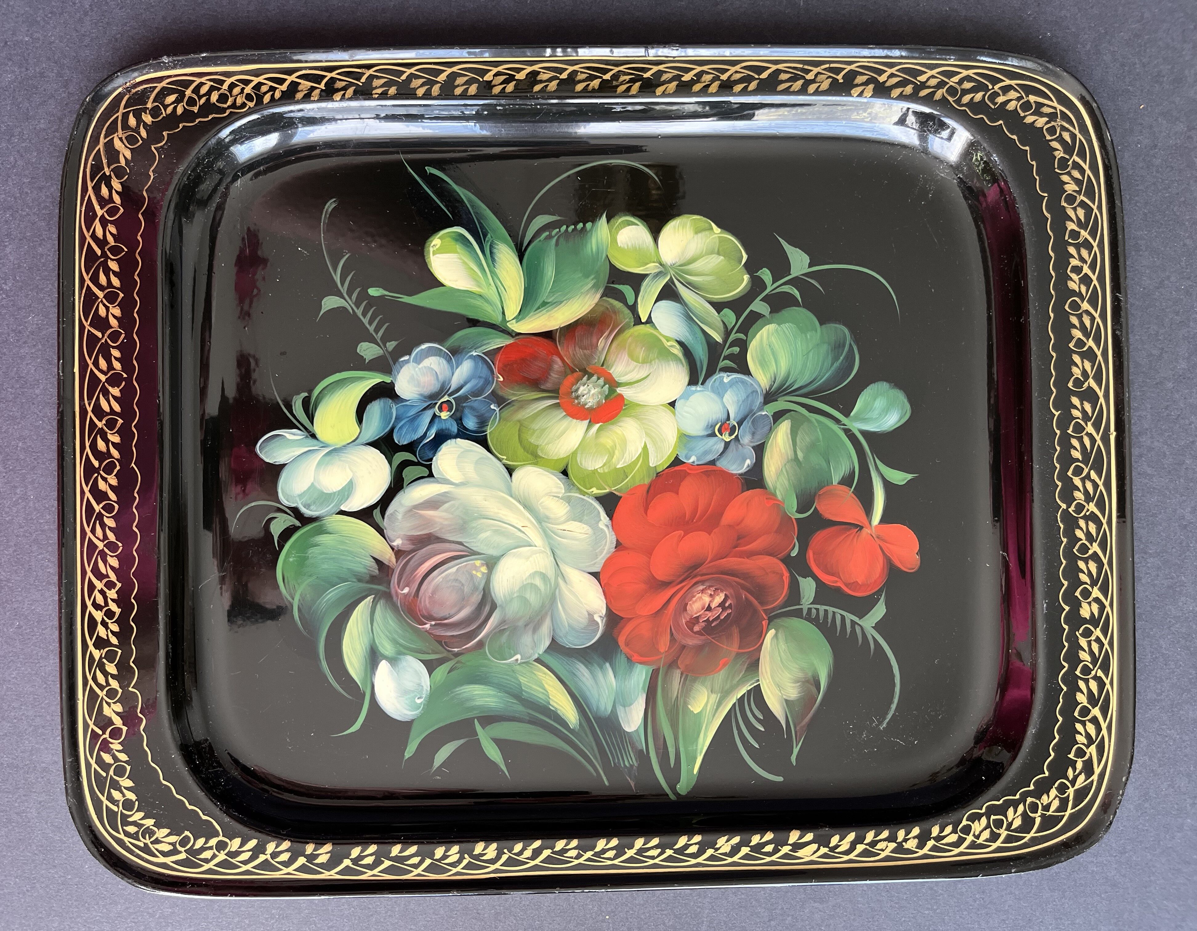 Painted sheet metal top