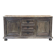 18th-century oak enfilade with a marble-effect painted top.