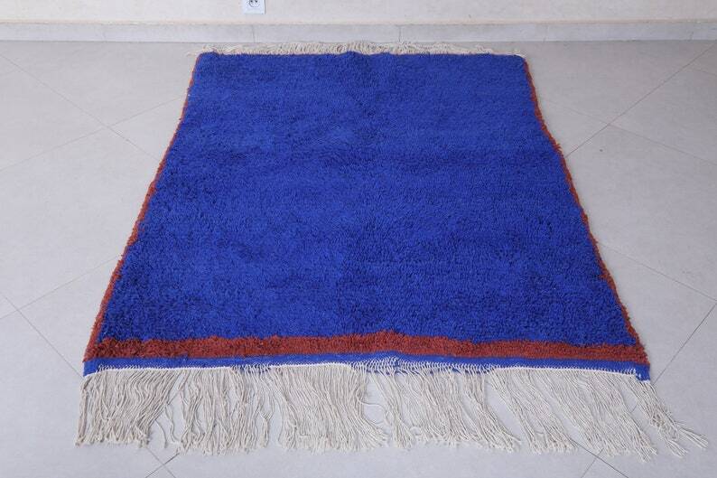 Traditional handmade wool azilal rug 250cmx150cm