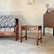 Vintage bedside table by jacques hauville