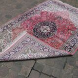 Sino ghoum handmade persian oriental rug in silk 250 x 158