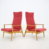 Ensemble de deux fauteuils réglables, Thon, 1970
