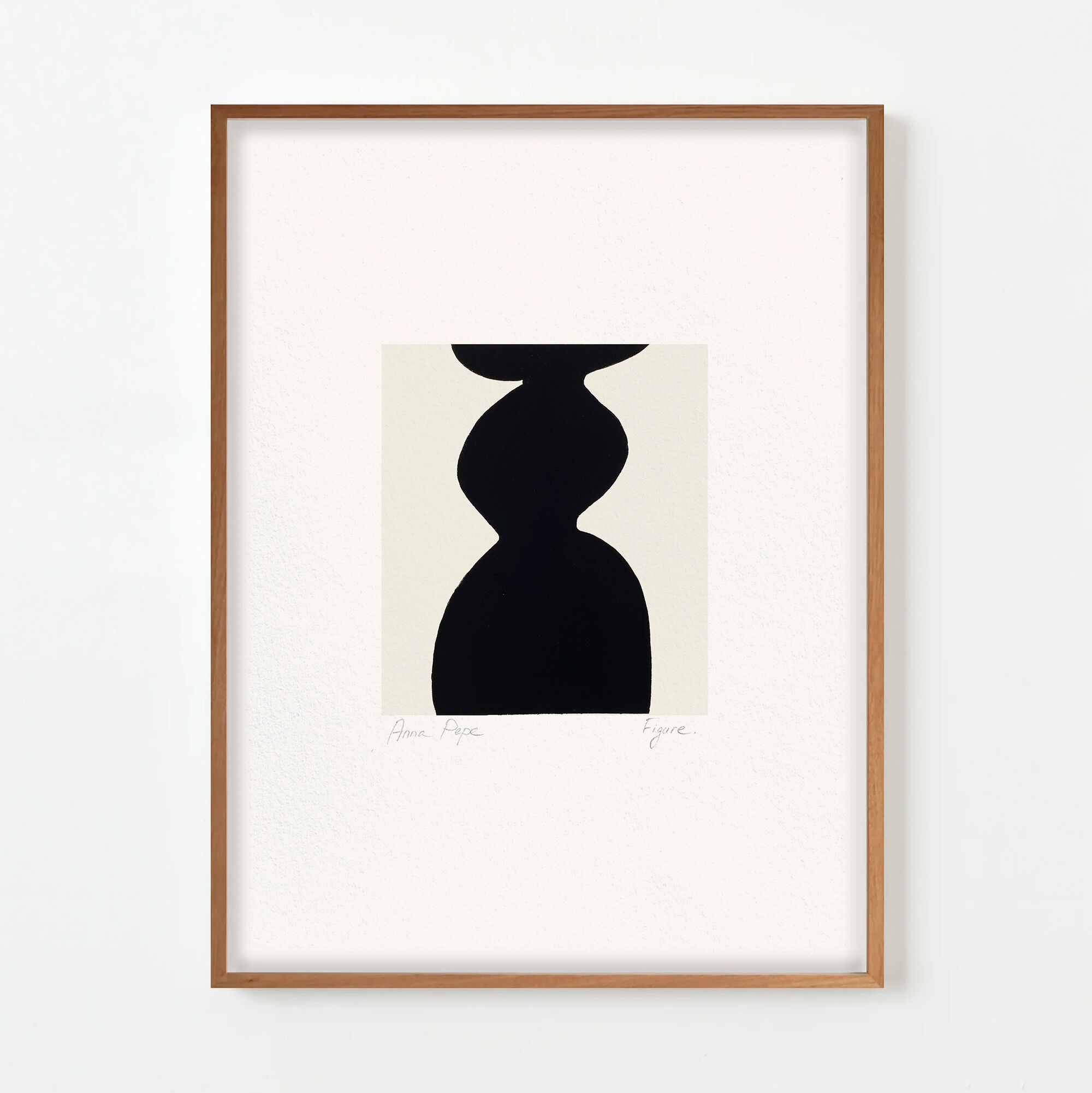 Original gouache painting "Figure 04"