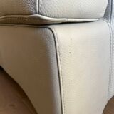 "Sillage" leather canapé/Rochebobois