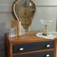 Baroque mirror 60s - 65x38cm