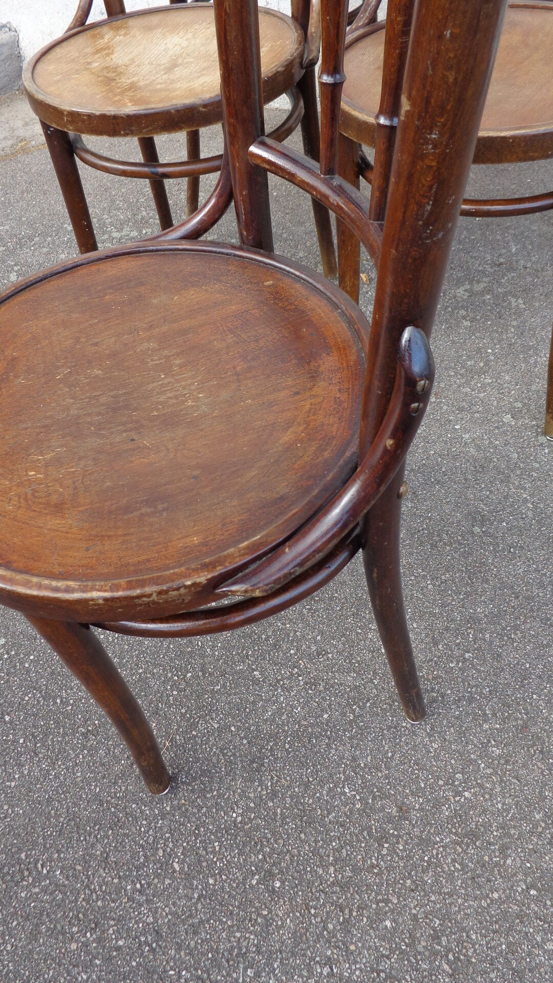 Set of bistro chairs
