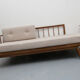 1950s daybed in beige, Wilhelm Knoll