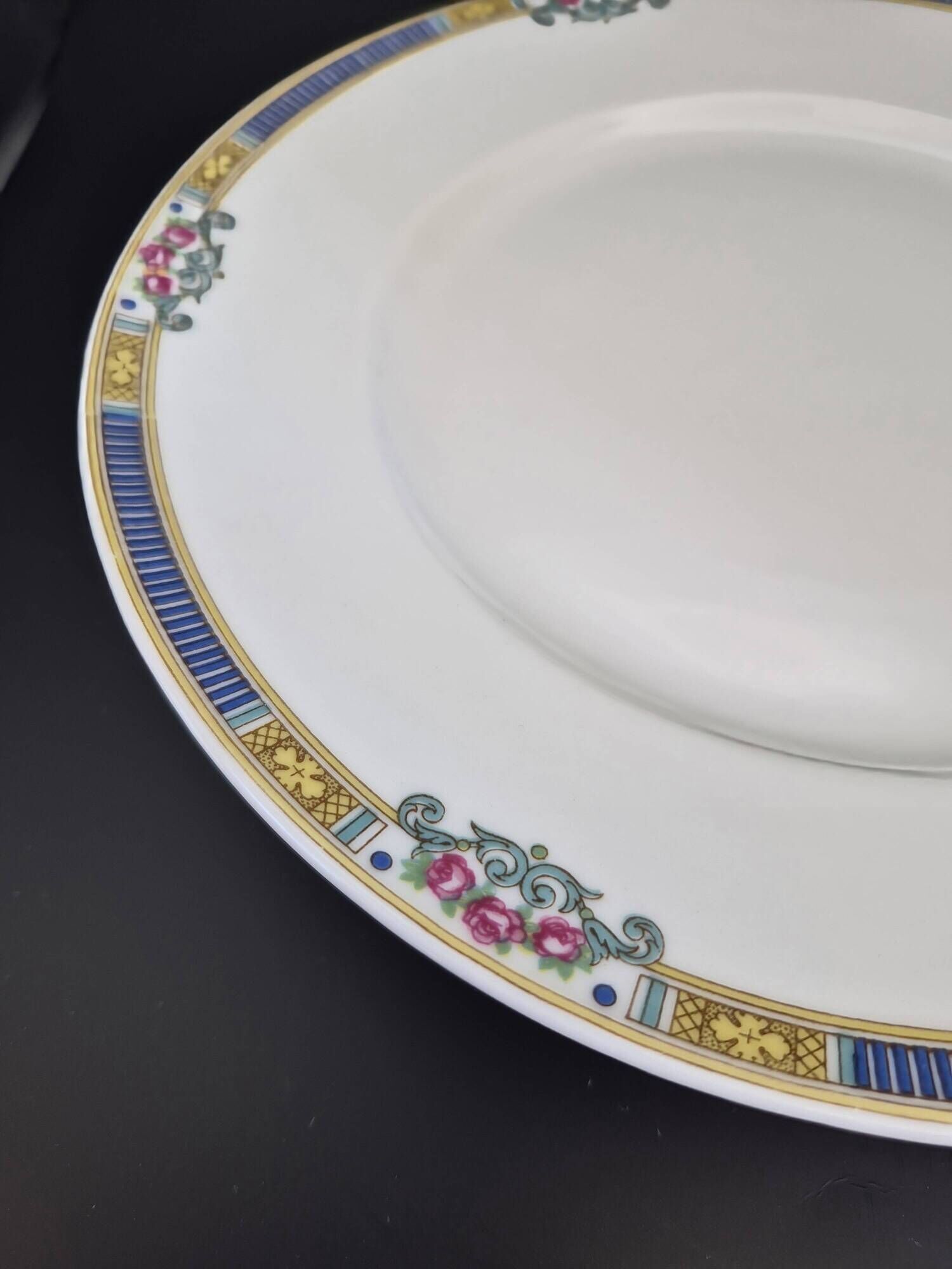 Presentation plate on pedestal Bernardaud Limoges – Art Deco – A711