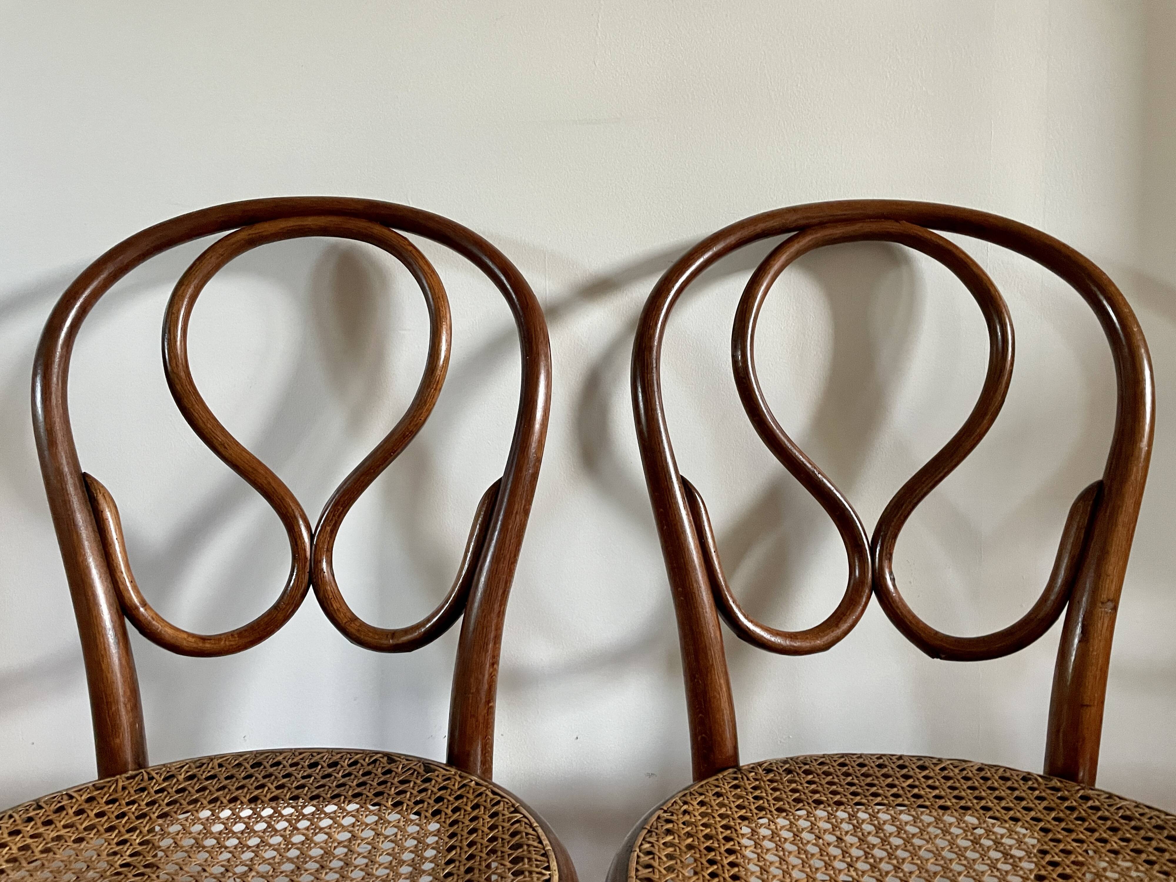 Paire de chaises Thonet n°1 1850