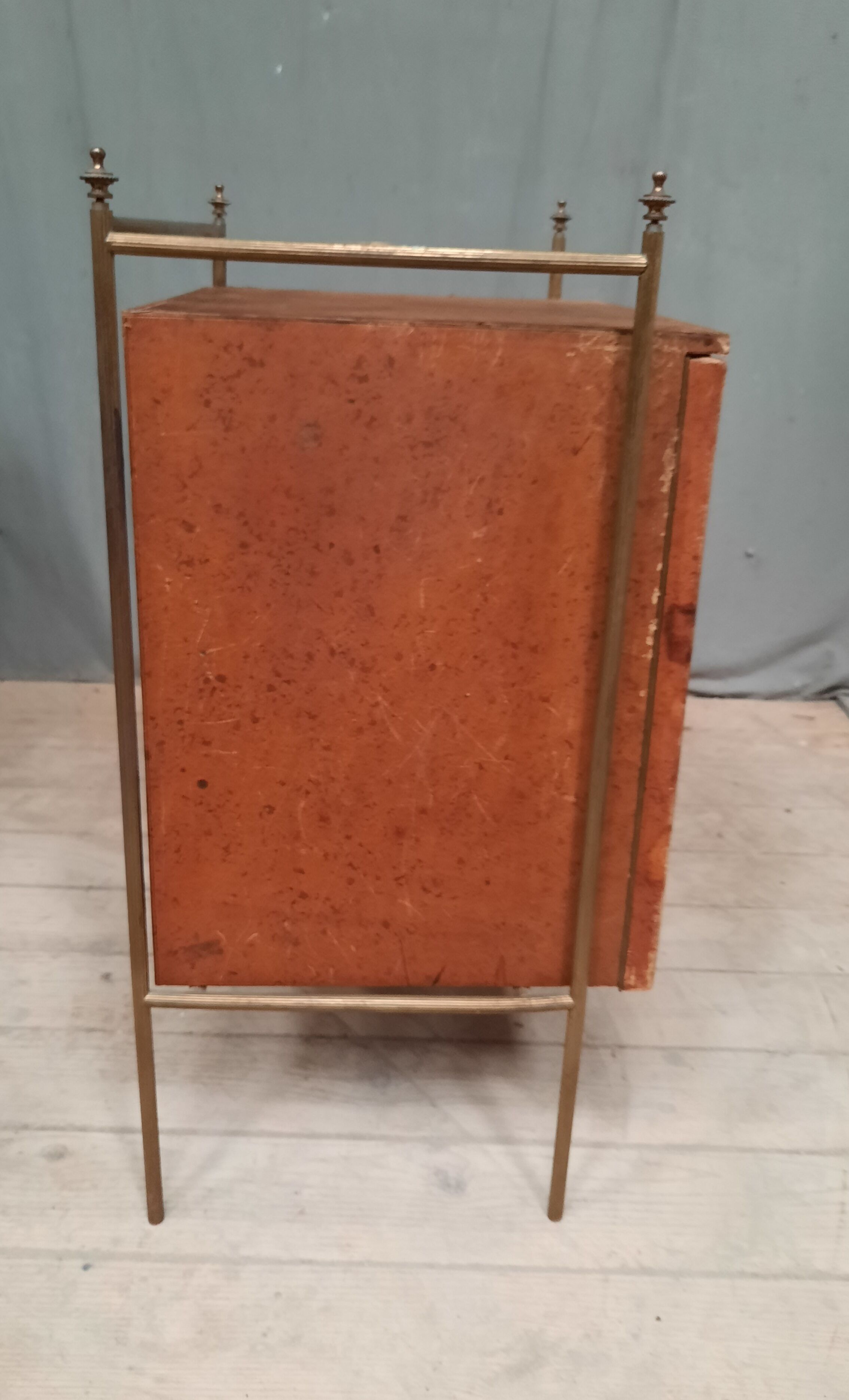 Leather bedside furniture