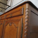 High sideboard in solid oak