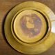 Glazed earthenware centrepiece Aegitna XXL plate Vallauris