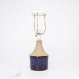 Søholm blue earthenware table lamp 3046