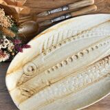 Plat poisson vintage Longchamp 1950/70