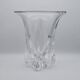 Large Pressed-Moulded Glass Vase "Swan" - Art Deco Style