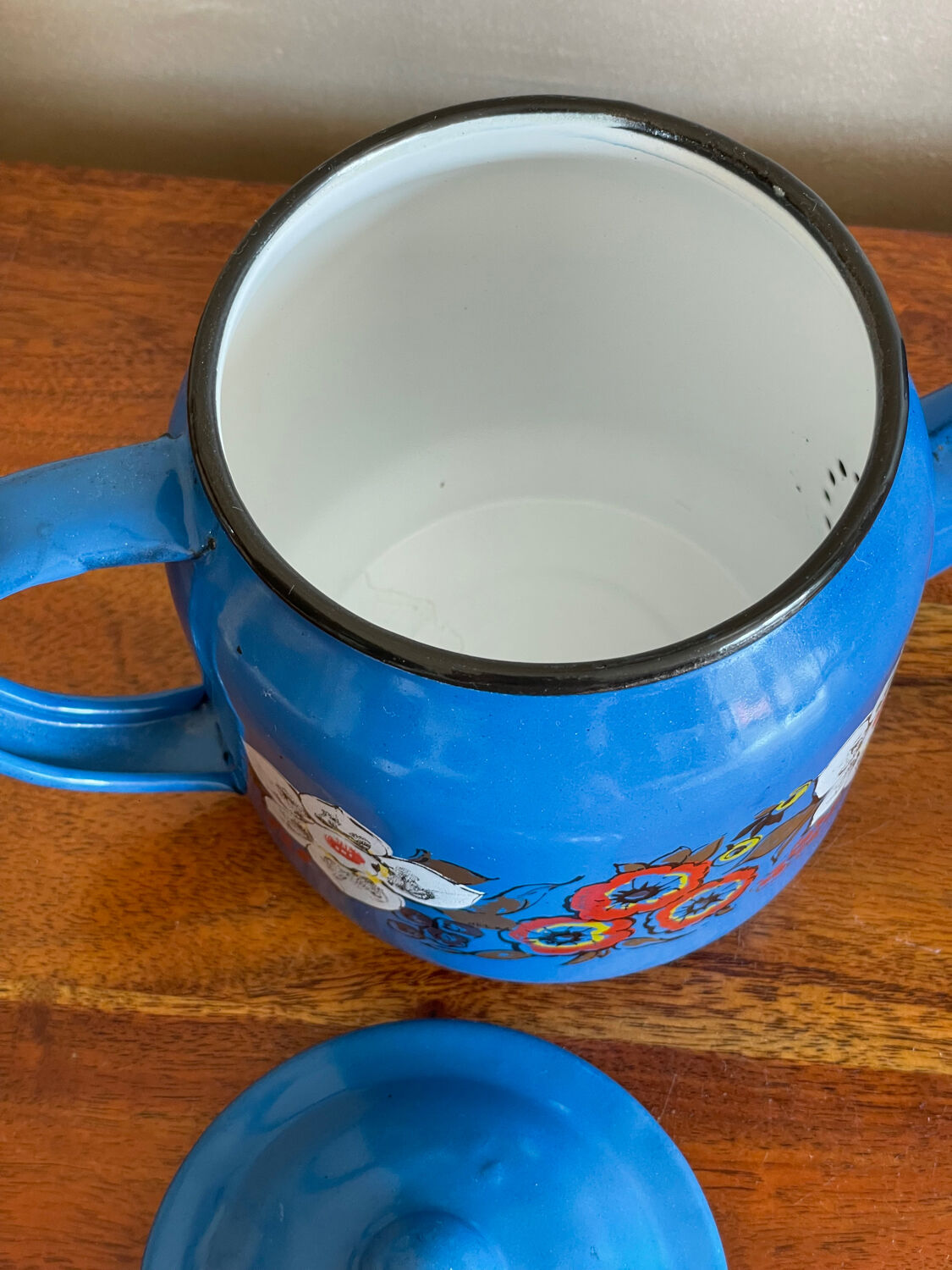 Enamelled sheet metal therapy