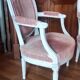 Paire de fauteuils médaillons style Louis XVI