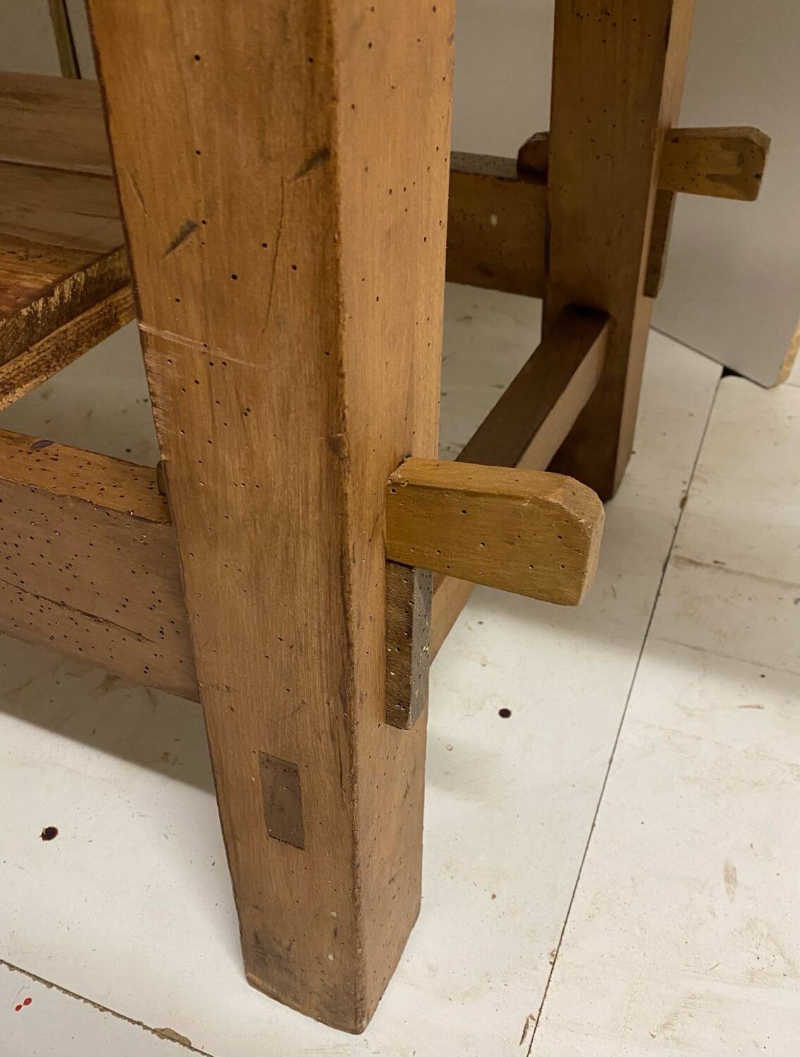 Carpenter's workbench from 1930