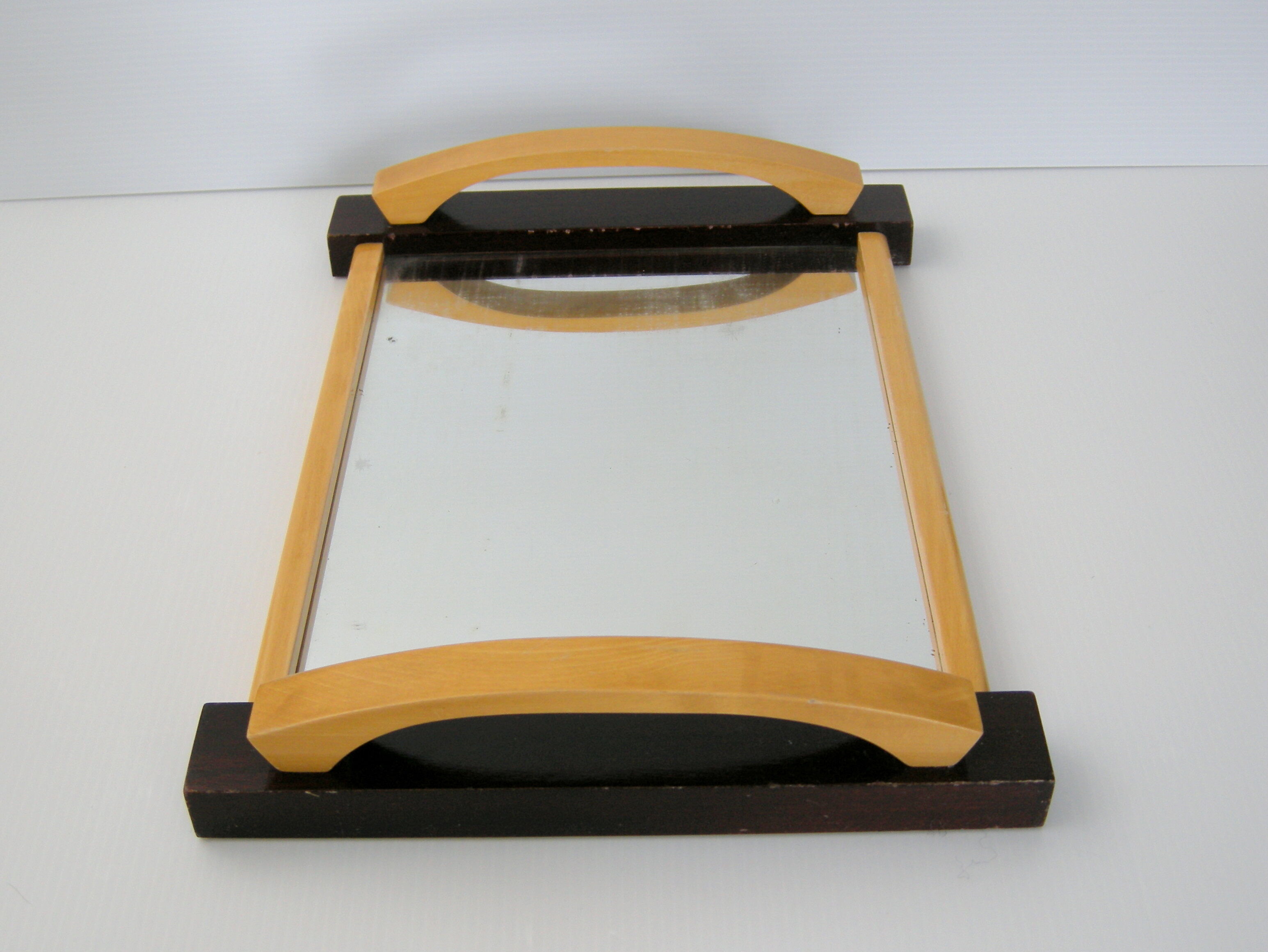 Plateau miroir apéritif 1950