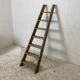 Echelle d'atelier vintage bois massif
