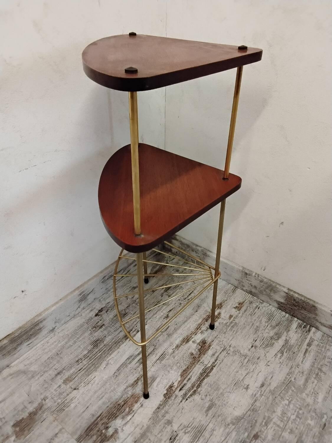 Corner sideboard, vintage side table