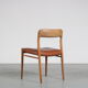 Chair by Niel Otto Moller, Danemark 1950