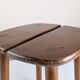 Pair of wooden stools by Pierre Gautier Delaye, France, 1960s