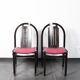 Ensemble de 4 chaises vintage Baumann modèle Argos