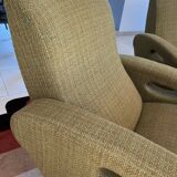 Paire de Fauteuils François Letourneur pour Maurice Mourra 1950