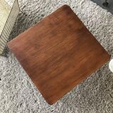 Square wooden table