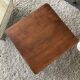 Square wooden table