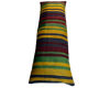 Vintage turkish kilim cushion cover , 120 x 40 cm
