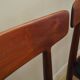 Set of four teak chairs, Danish design, 1960s, manufacture: Bruno Hansen, d
