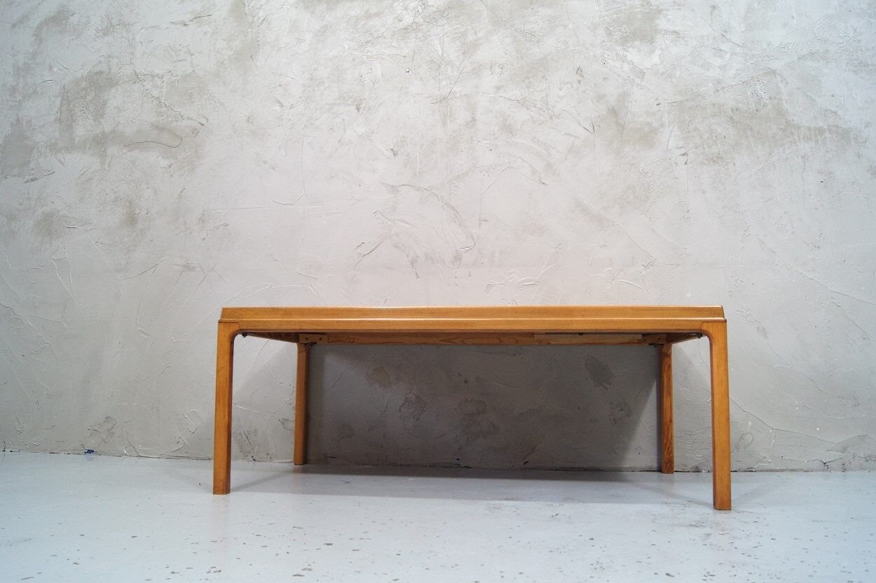 Scandinavian minimalist teak coffee table, 1960s