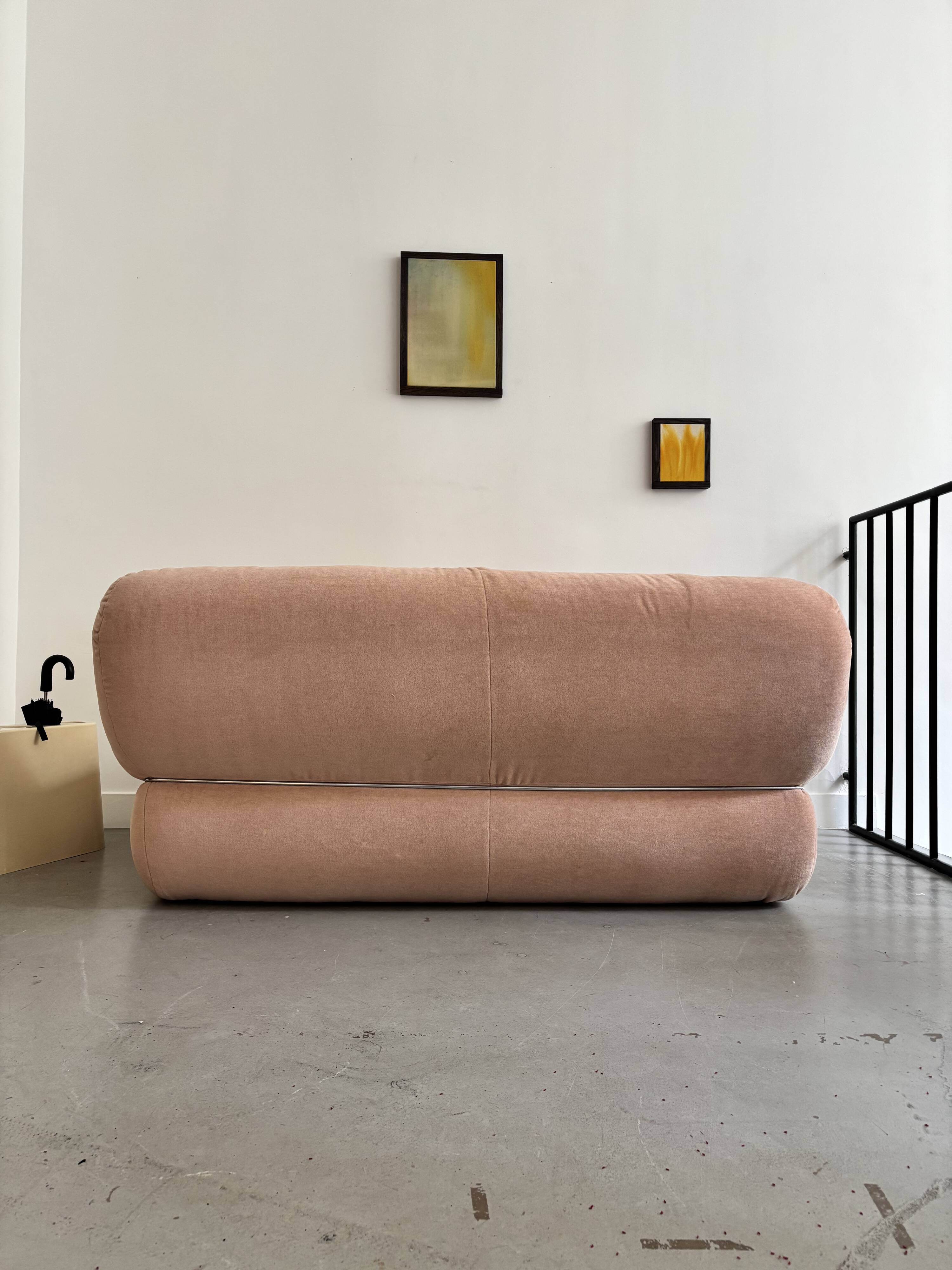 Steiner sofa and pouf