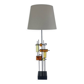 Modernist table lamp by Svend Aage Holm Sorensen, Denmark 1960s