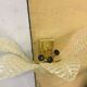 Gold graniglia “leaf” Murano glass wall sconce