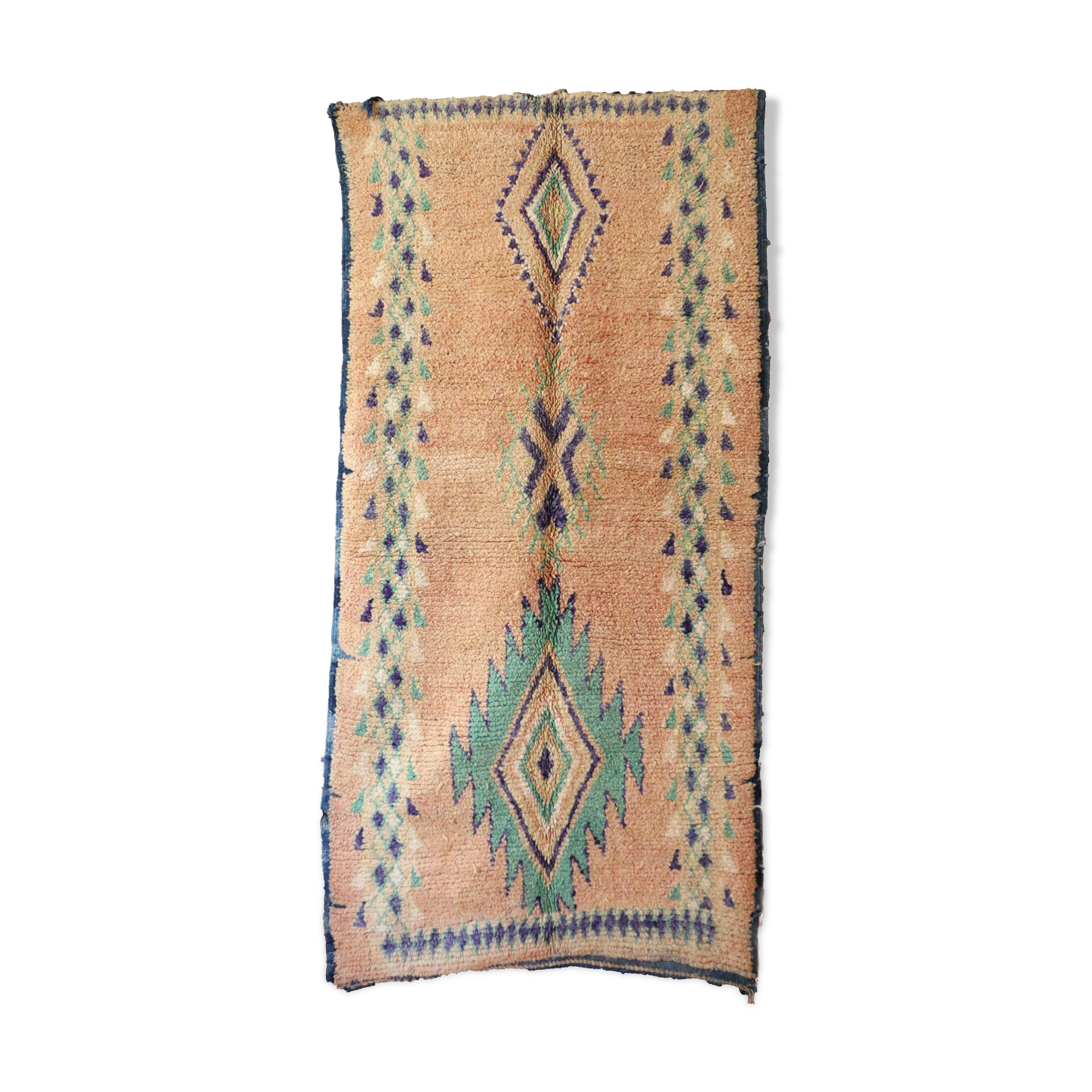 Moroccan Vintage Carpet 130 x 264 cm