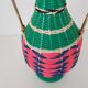 Vintage scoubidou bottle