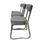 Lot de 3 chaises de bureau 1950
