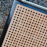 Armchair Cesca B64 black and wicker