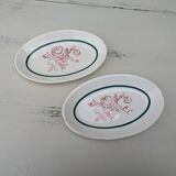 Set of two small serving dishes