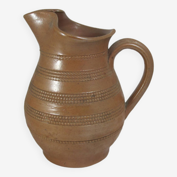 Stoneware pitcher