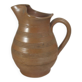 Stoneware pitcher