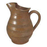 Stoneware pitcher