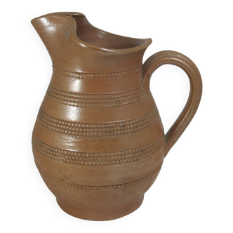 Stoneware pitcher