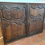 paire de portes en chêne